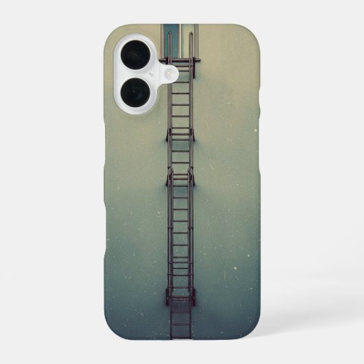 Retro brandladder iPhone 16 hoesje (Achterkant)