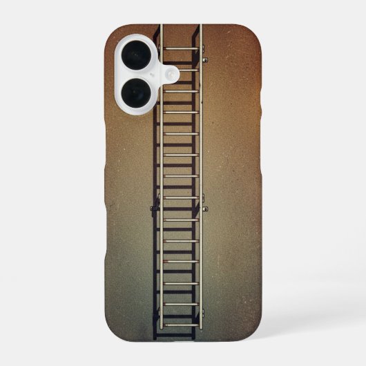 Retro brandladder iPhone 16 hoesje (Achterkant)