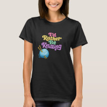 Retro Breistijl T-Shirt