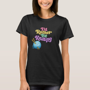 Retro Breistijl T-Shirt
