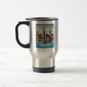 Retro Bremen Skyline Reisbeker (Links)