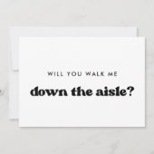 Retro, breng me naar het gangpad kaart (Voorkant)