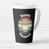 Retro Brewed Awakening Hot Drink to Go Latte Mok (Rechterhoek)