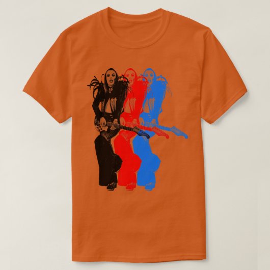 Retro  Brian Eno TShirt (Design voorkant)