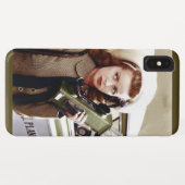 Retro "Brick" iPhone/iPad draagtas van RoseWrites Case-Mate iPhone Case (Achterkant (horizontaal))