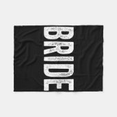  Retro Bridal Bachelorette Party Matc Fleece Deken (Voorkant (Horizontaal))