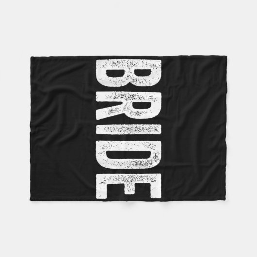 Retro Bridal Bachelorette Party Matc Fleece Deken (Voorkant (Horizontaal))