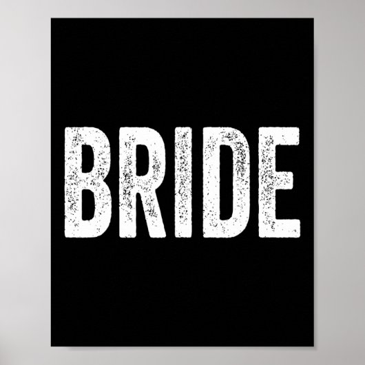 Retro Bridal Bachelorette Party Matc Poster (Voorkant)