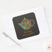 Retro Bridal Tea Party Stickers (Envelop)