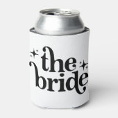 Retro Bride Koelbox Cadeaus voor Bride To Be Blikjeskoeler (Blikje Voorkant)