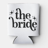 Retro Bride Koelbox Cadeaus voor Bride To Be Blikjeskoeler (Voorkant)