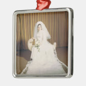 Retro Bride Metalen Ornament (Links)