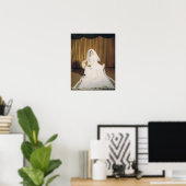 Retro Bride Poster (Thuiskantoor)