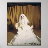 Retro Bride Poster (Voorkant)