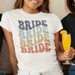 Retro Bride T-shirt<br><div class="desc">Retro Bride T-Shirt</div>
