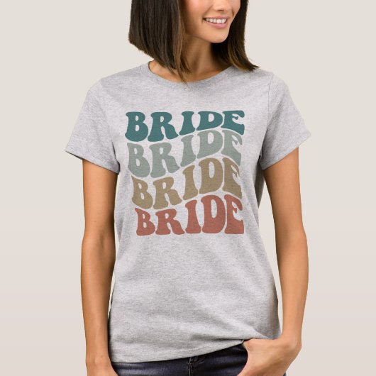 Retro Bride T-shirt (Voorkant)