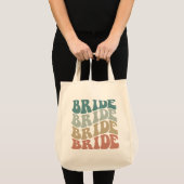 Retro Bride Tote Bag (Voorkant (product))