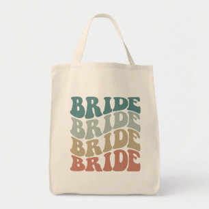 Retro Bride Tote Bag