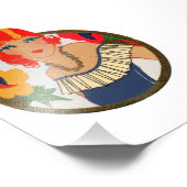 Retro Bridge Tally Redhead Foto Afdruk (Hoek)