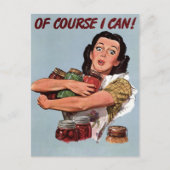  retro briefkaart (Voorkant)