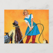 retro- Briefkaart (Voorkant)