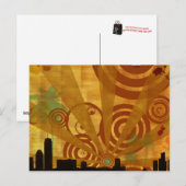 Retro - briefkaart (Voorkant / Achterkant)