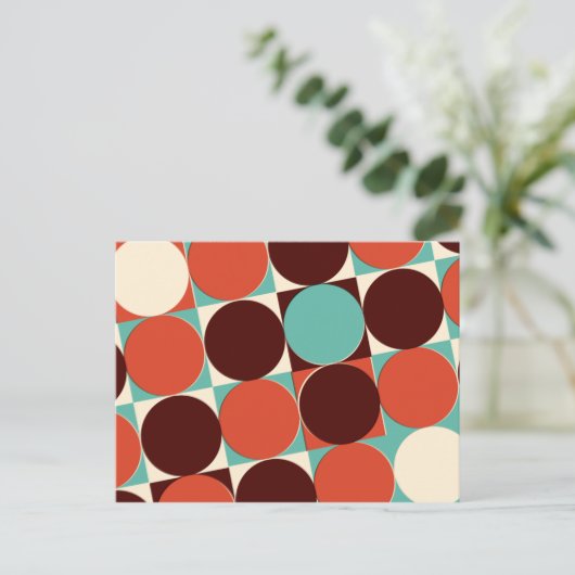 Retro-Briefkaart Briefkaart (Staand voorkant)