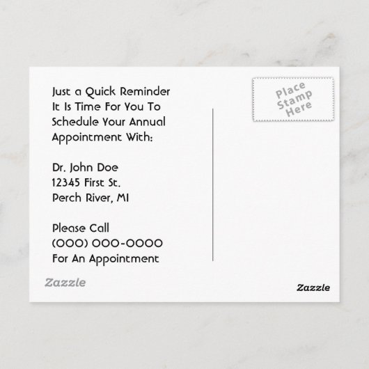 Retro Briefkaart de herinneringspc voor e-mailtoew (Achterkant)