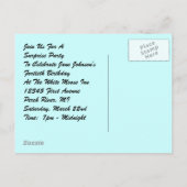 Retro Briefkaart Enterprise Party Discreet Fun (Achterkant)