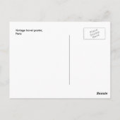  retro-briefkaart Frankrijk Parijs Briefkaart (Achterkant)