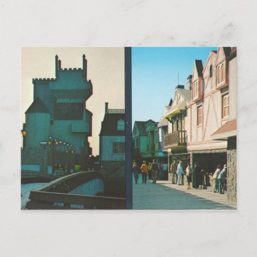 Retro Brigantine Castle Briefkaart (Voorkant)