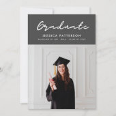 Retro Bright Afstuderen Aankondiging (Voorkant)