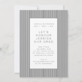 Retro Bright Afstuderen Aankondiging (Achterkant)