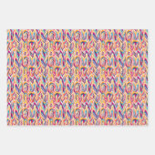 Retro Bright - Herfst, Winter Bright subtiel Abstr Inpakpapier Vel (Voorkant)