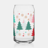 Retro Bright Kerstboom Blikvorm Glas (Rechts)