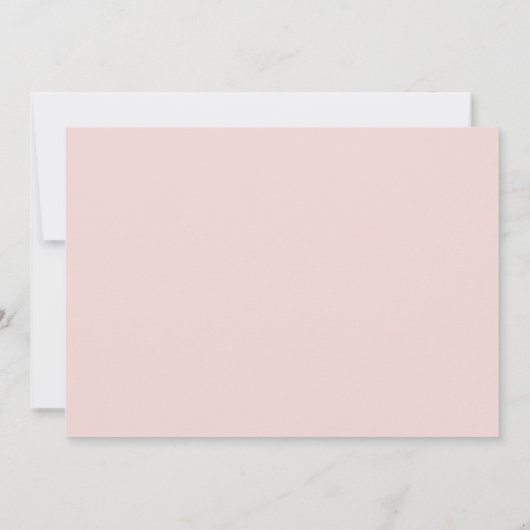 Retro Bright Pink Fun Waterverf Floral Wedding Kaart (Achterkant)