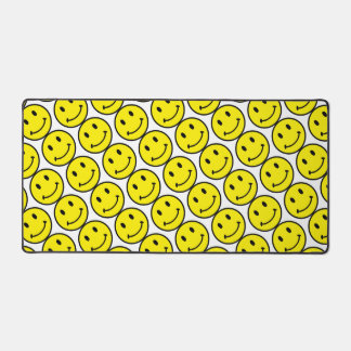 Retro Bright Yellow Smile Face Bureaumat