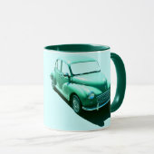 RETRO BRITISH CAR MORRIS MINDER MOK (Voorkant rechts)