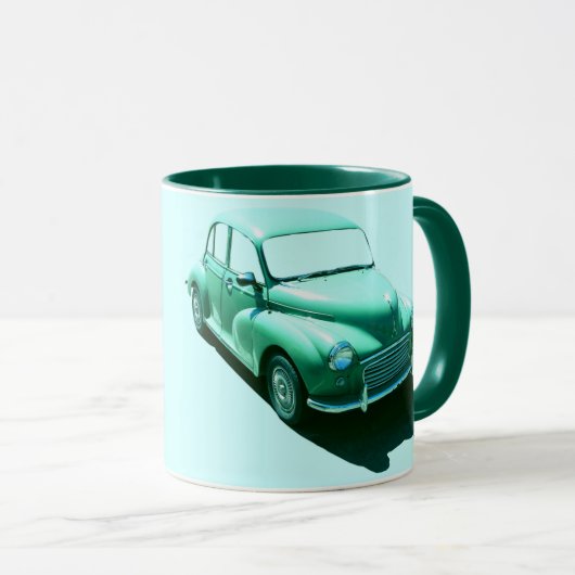 RETRO BRITISH CAR MORRIS MINDER MOK (Voorkant rechts)