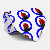 Retro British Mod Scooter Boy Stropdas (Opgerold)