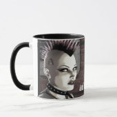 Retro British Punk Personalized Mugs Mok (Links)