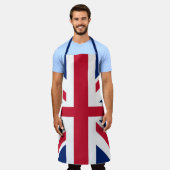 Retro  Britse vlag Schort, Verenigd Koninkrijk Uni Schort (Gedragen)