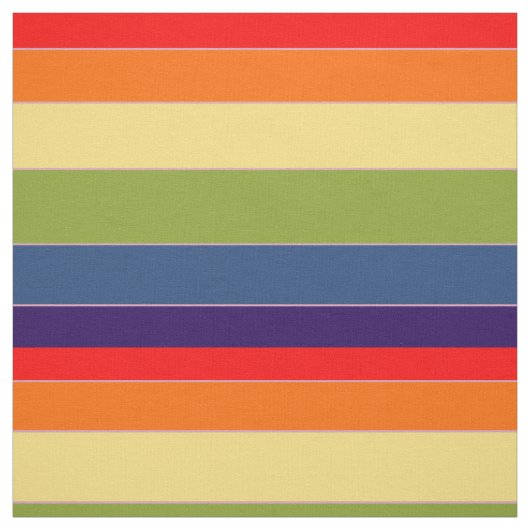 Retro Broad Stripes Stof (Swatch)