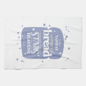 Retro-brood citaat theedoek (Horizontaal)