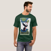 Retro Brookfield Zoo panda T-shirt (Voorkant volledig)