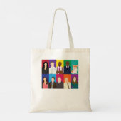 Retro  Brooklyn Nine Retro  Tote Bag (Achterkant)