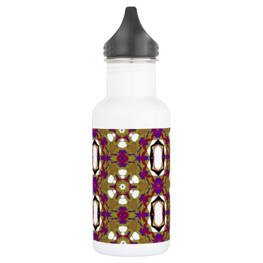 Retro Brown Art Waterfles (Links)