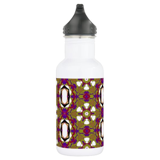 Retro Brown Art Waterfles (Rechts)