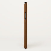 Retro brown snoep stripes uit de jaren zeventig Case-Mate iPhone case (Achterkant / rechts)