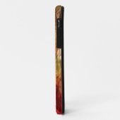  Retro Brown Wood Abstracte Kunst Case-Mate iPhone Case (Achterkant/links)